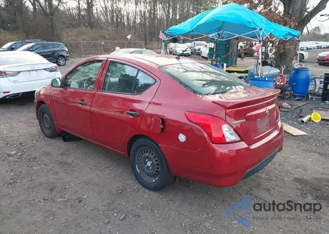 2015 Nissan Versa 1.6 S+ из США, поврежденный, VIN 3N1CN7AP7FL834526